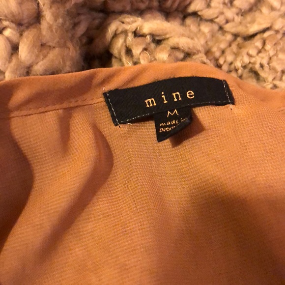 Sexy saddle brown blouse - Picture 2 of 3